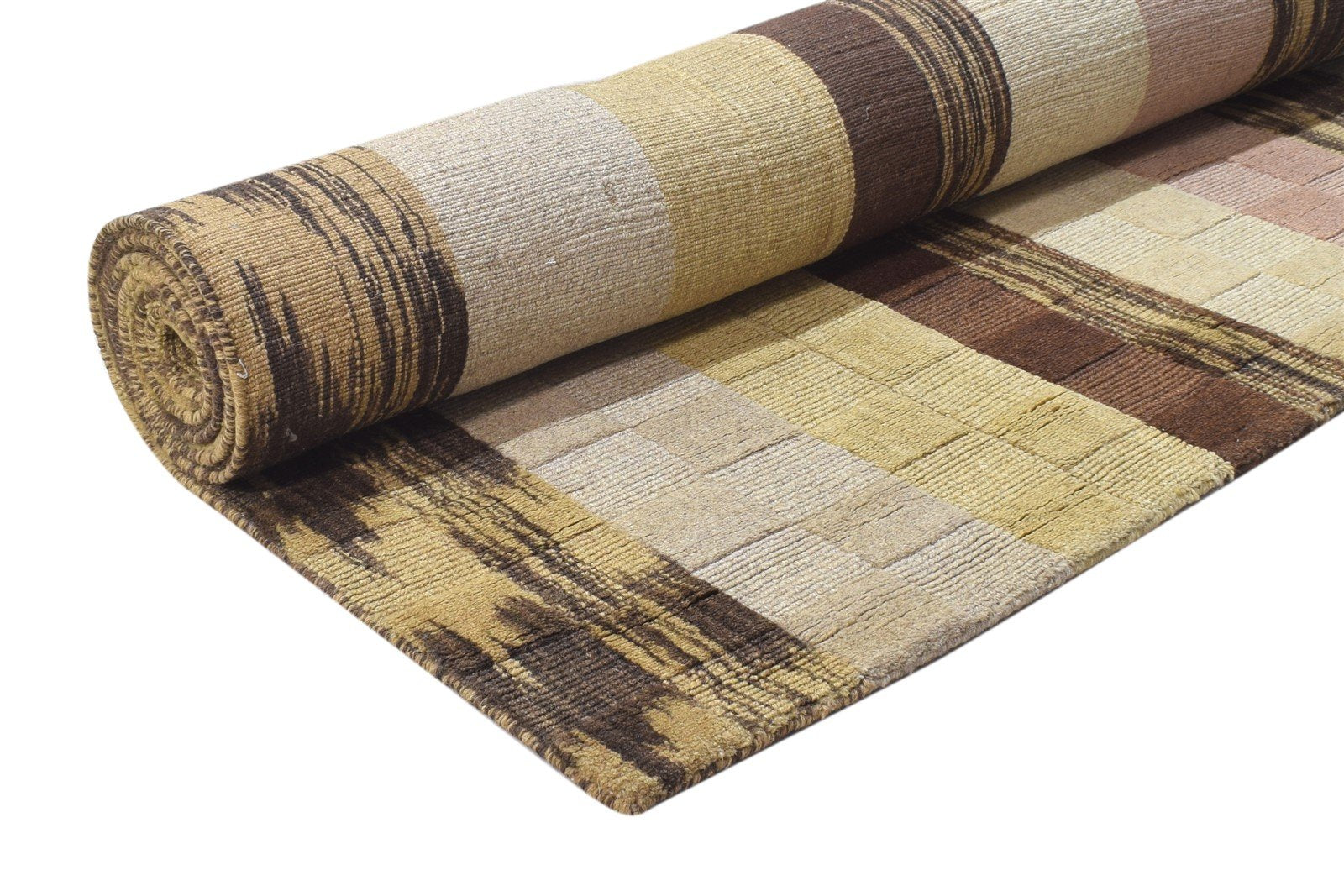 5' X 8' Rug Wool Sand Persian Handloom Gabbeh Tribal Room Size Carpet 7864886952085