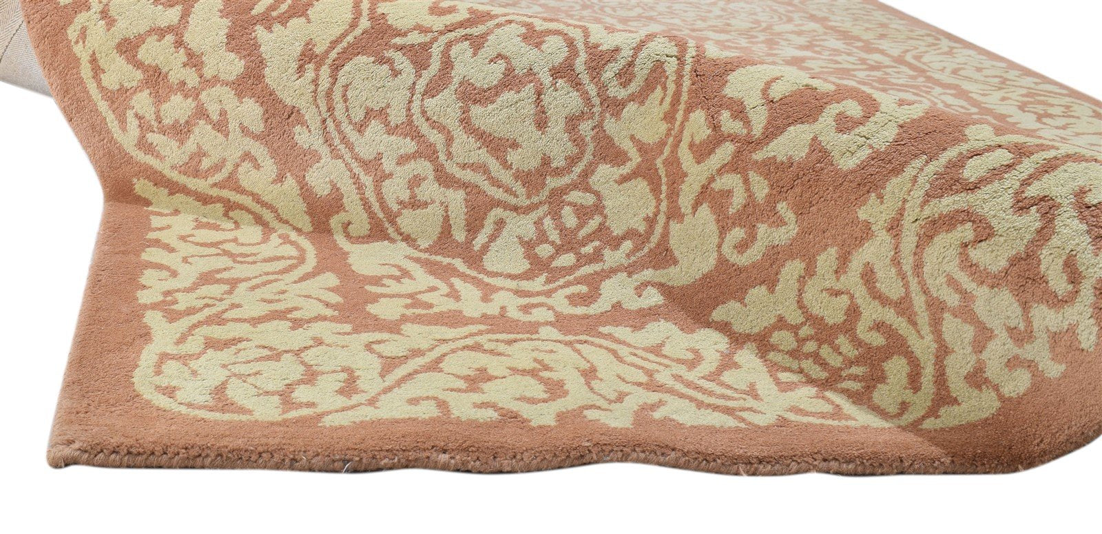 5' X 8' Rug Wool / Silk Red Persian Hand Tufted Indian Oriental Room Size Carpet 7860687143061