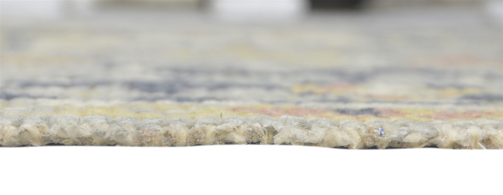 Wool Grey Rug 6X9 Persian Hand Knotted Heriz-Indian Distressed Room Size Carpet Area Rug