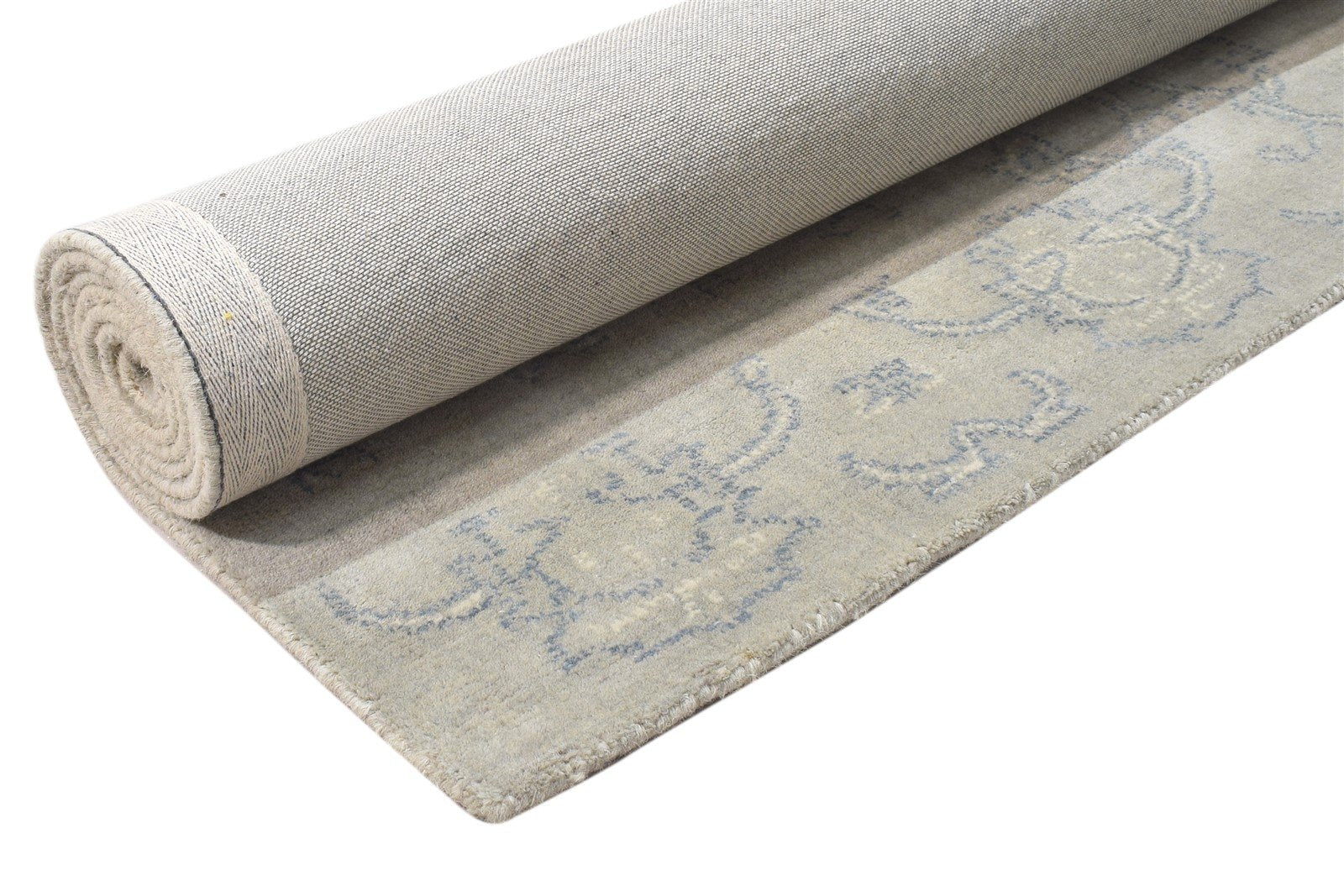 5' X 8' Rug Wool Sage Persian Hand Tufted Oushak Floral Room Size Carpet Area Rug