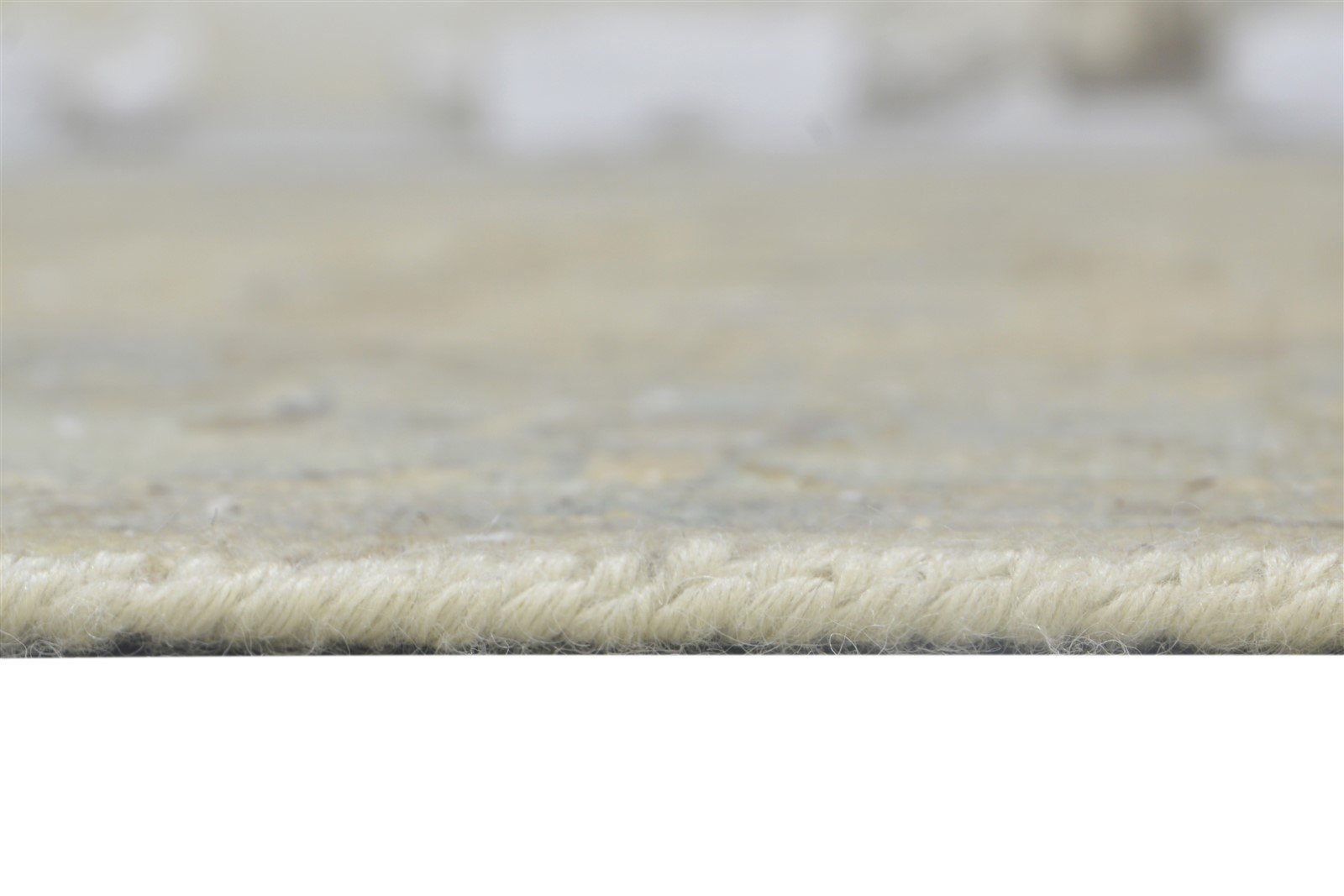 Wool Beige Rug 6' X 9' Persian Hand Knotted Oushak Oriental Large Carpet Area Rug