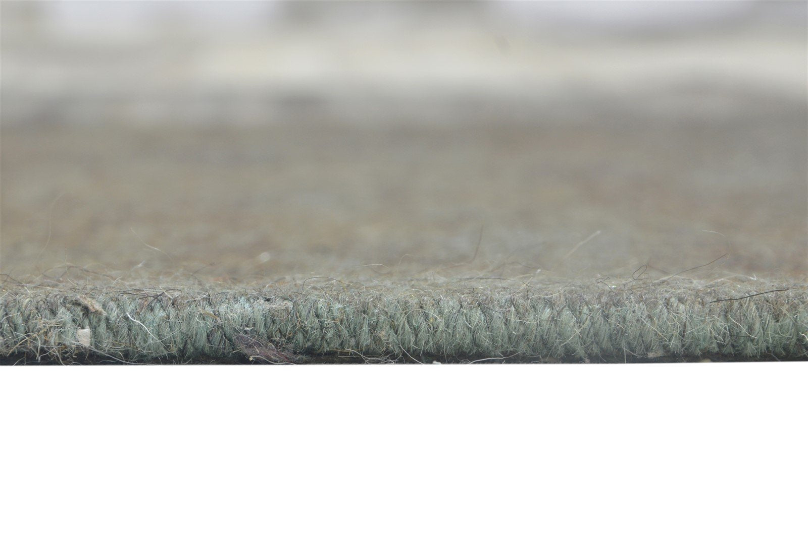 Hand Tufted Grey Wool Rug 8' X 11' Modern Scandinavian Geometric Large Carpet Area Rug