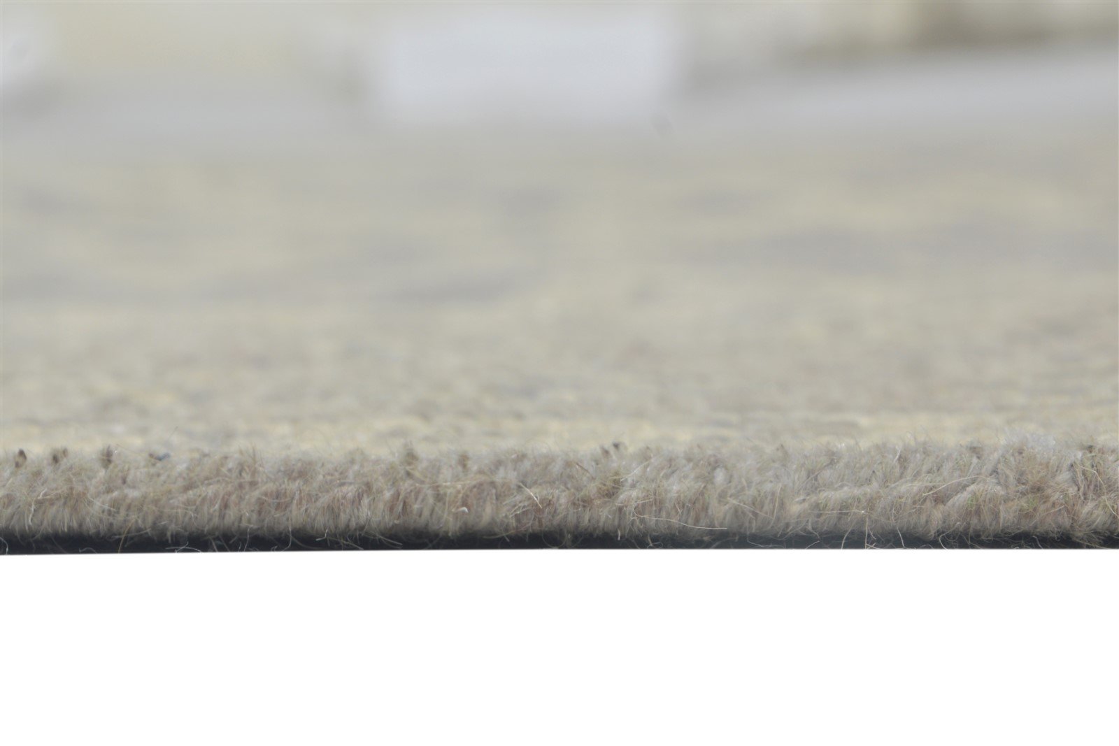 Hand Knotted Grey Wool Rug 6' X 8' Persian Nain Oriental Room Size Carpet Area Rug
