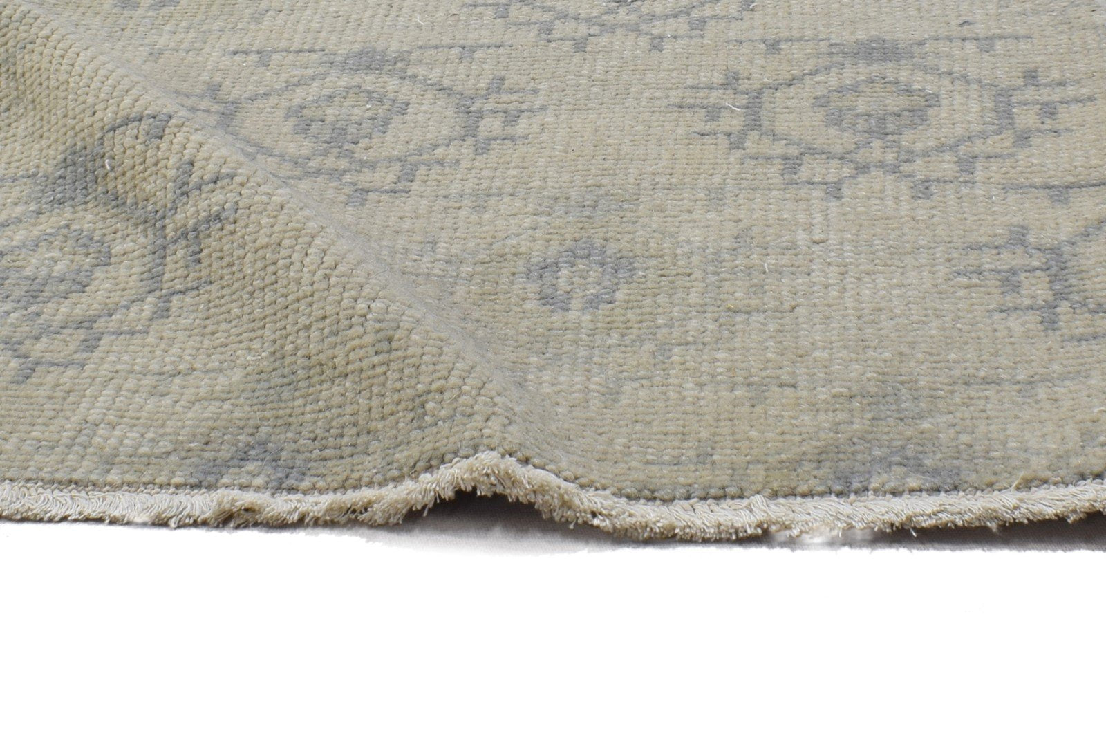 Beige Wool Rug 2' X 3' Persian Hand Knotted Bokhara Oriental Small Carpet Area Rug
