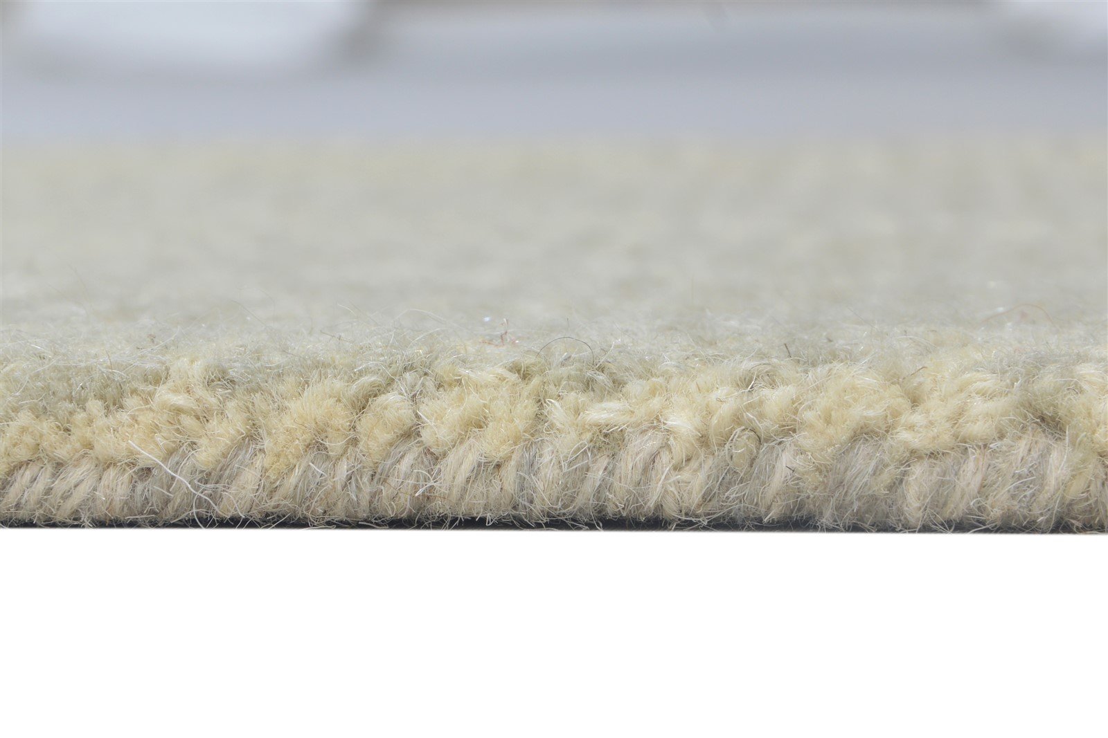 Wool Beige Rug 2' X 3' Modern Hand Tufted Scandinavian Diamond Small Carpet Area Rug