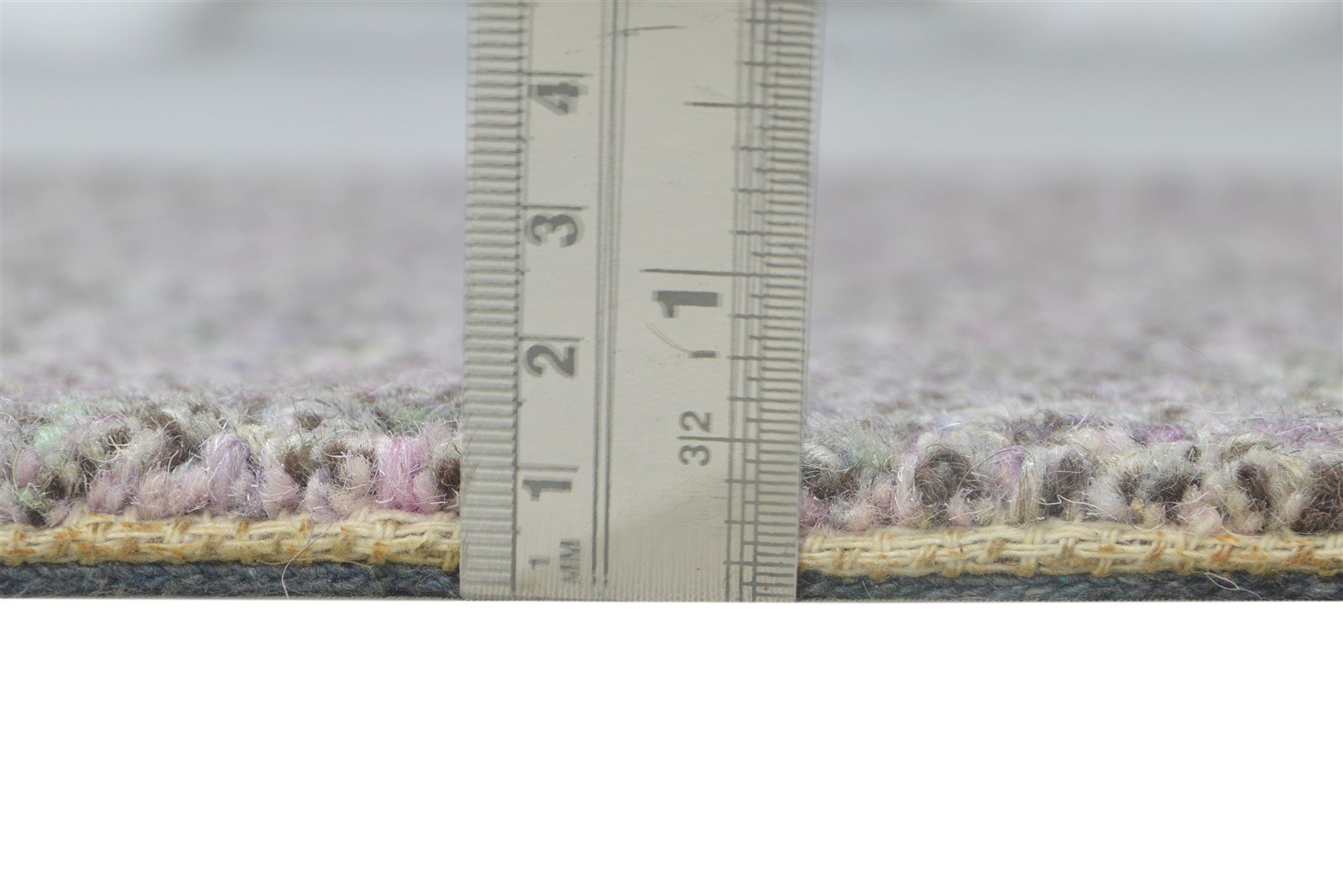 Wool Brown Rug 2' X 3' Modern Hand Tufted Scandinavian Solid Small Carpet Area Rug