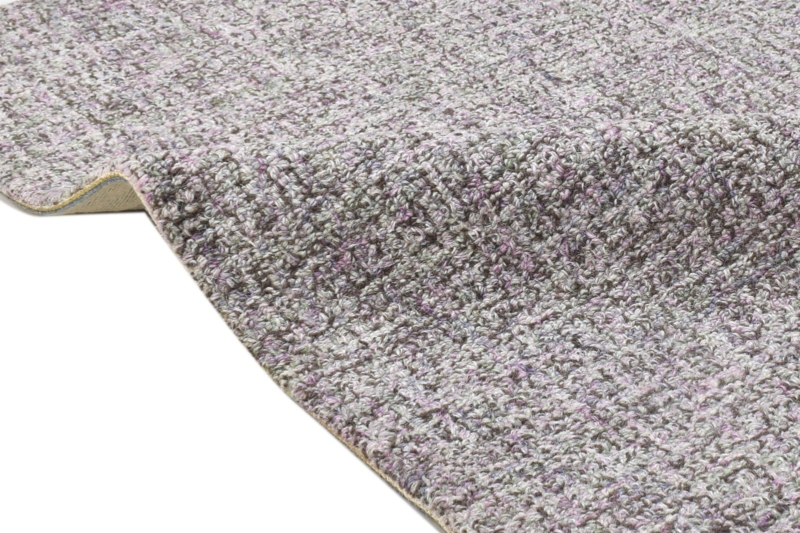 Wool Brown Rug 2' X 3' Modern Hand Tufted Scandinavian Solid Small Carpet Area Rug