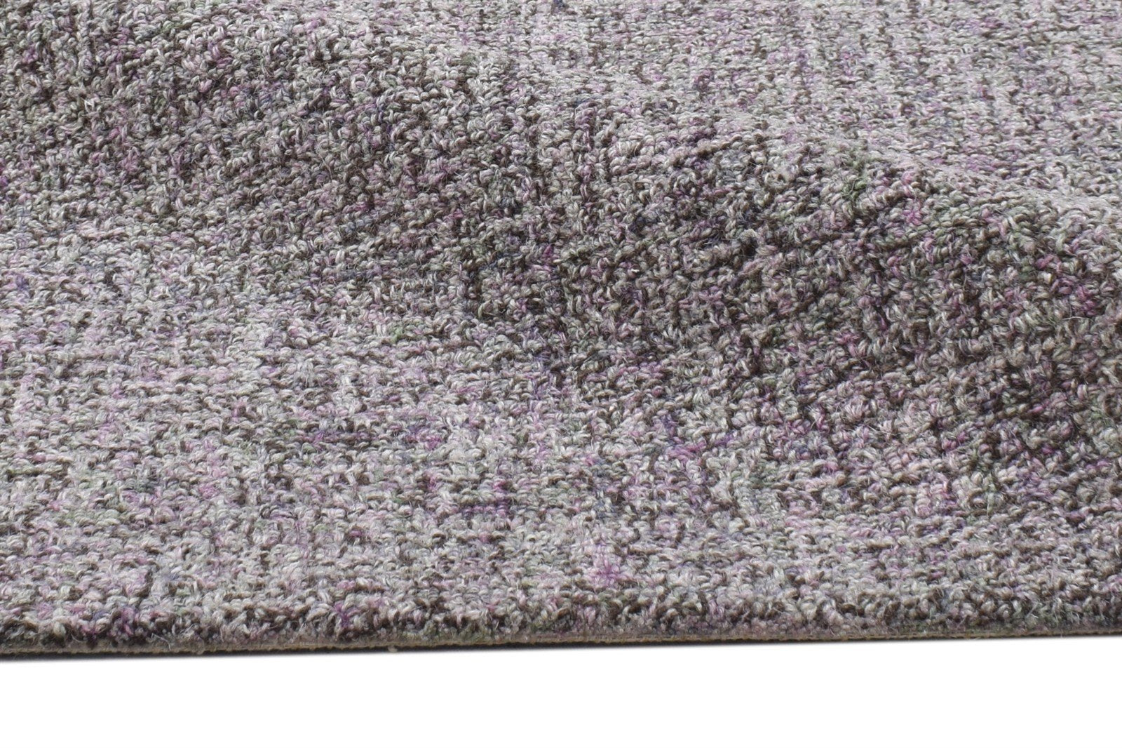 Wool Brown Rug 2' X 3' Modern Hand Tufted Scandinavian Solid Small Carpet Area Rug