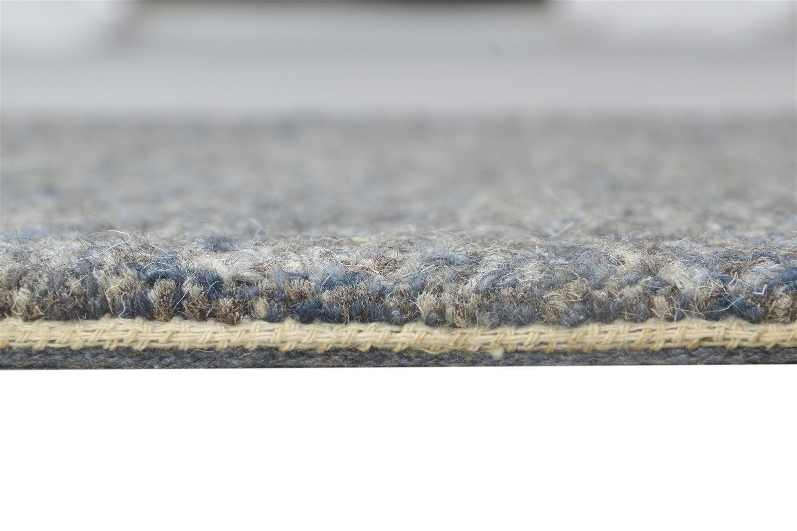 2' X 3' Rug Wool Brown Modern Hand Tufted Scandinavian Solid Small Carpet Area Rug