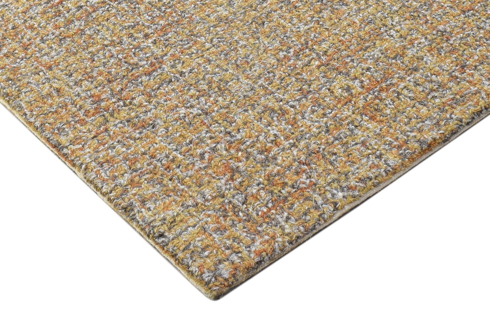 Hand Tufted Brown Wool Rug 2' X 3' Modern Scandinavian Solid Small Carpet Area Rug