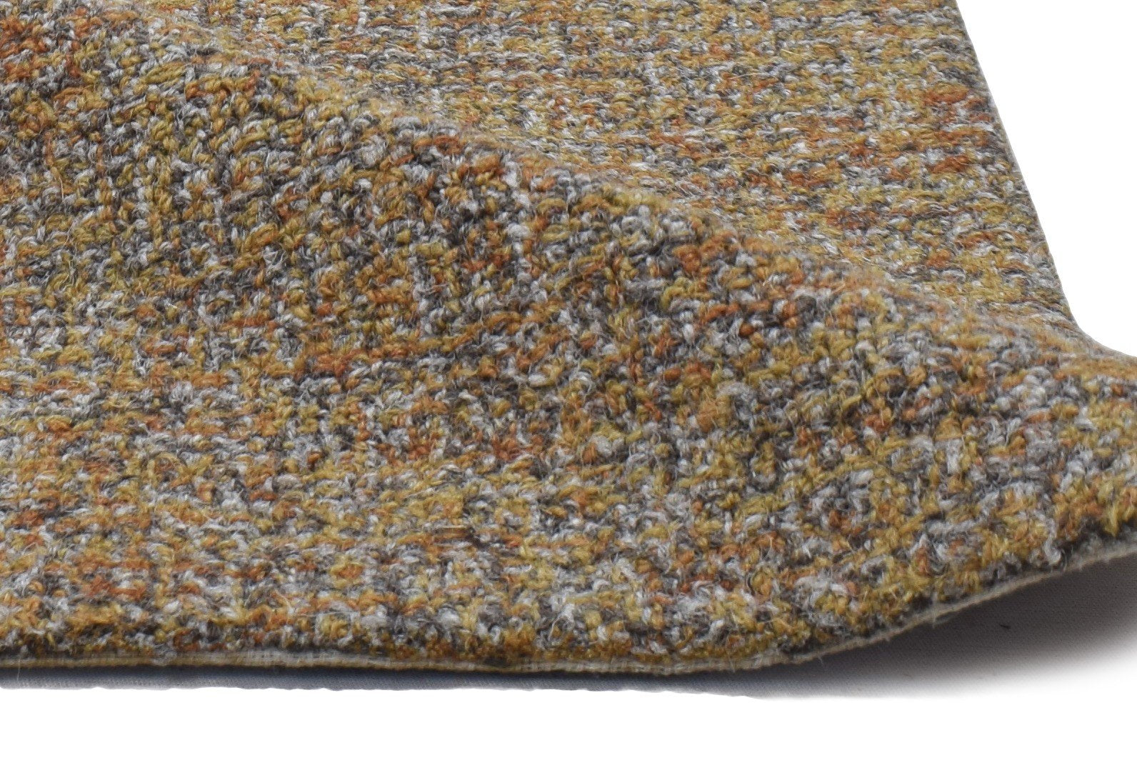 Hand Tufted Brown Wool Rug 2' X 3' Modern Scandinavian Solid Small Carpet Area Rug