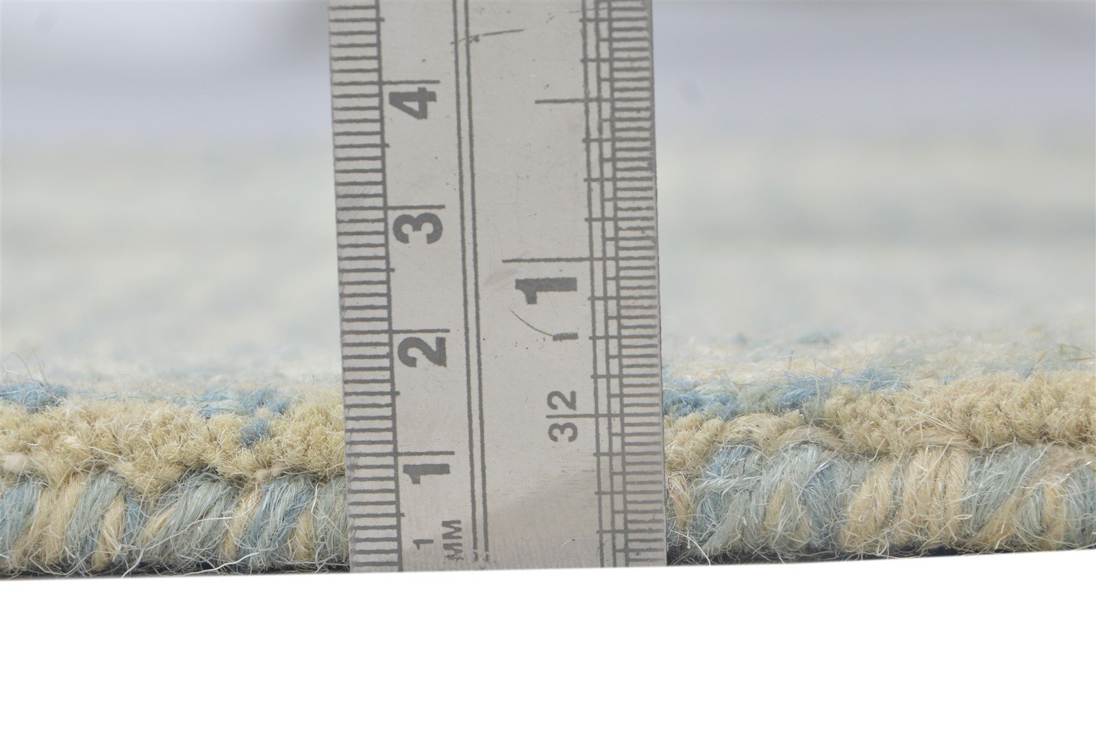 Wool Grey Rug 2' X 3' Modern Hand Tufted Scandinavian Diamond Small Carpet Area Rug