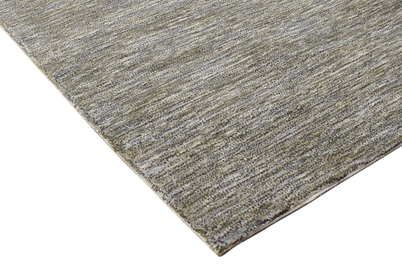 Hand Tufted Brown Wool Rug 2' X 3' Modern Scandinavian Solid Small Carpet Area Rug