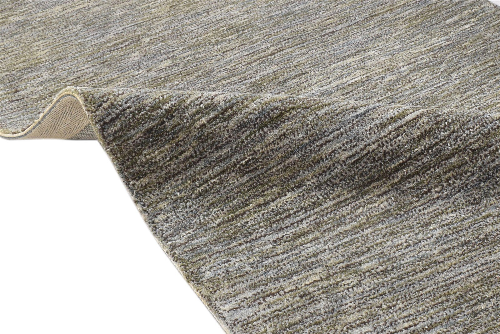 Hand Tufted Brown Wool Rug 2' X 3' Modern Scandinavian Solid Small Carpet Area Rug