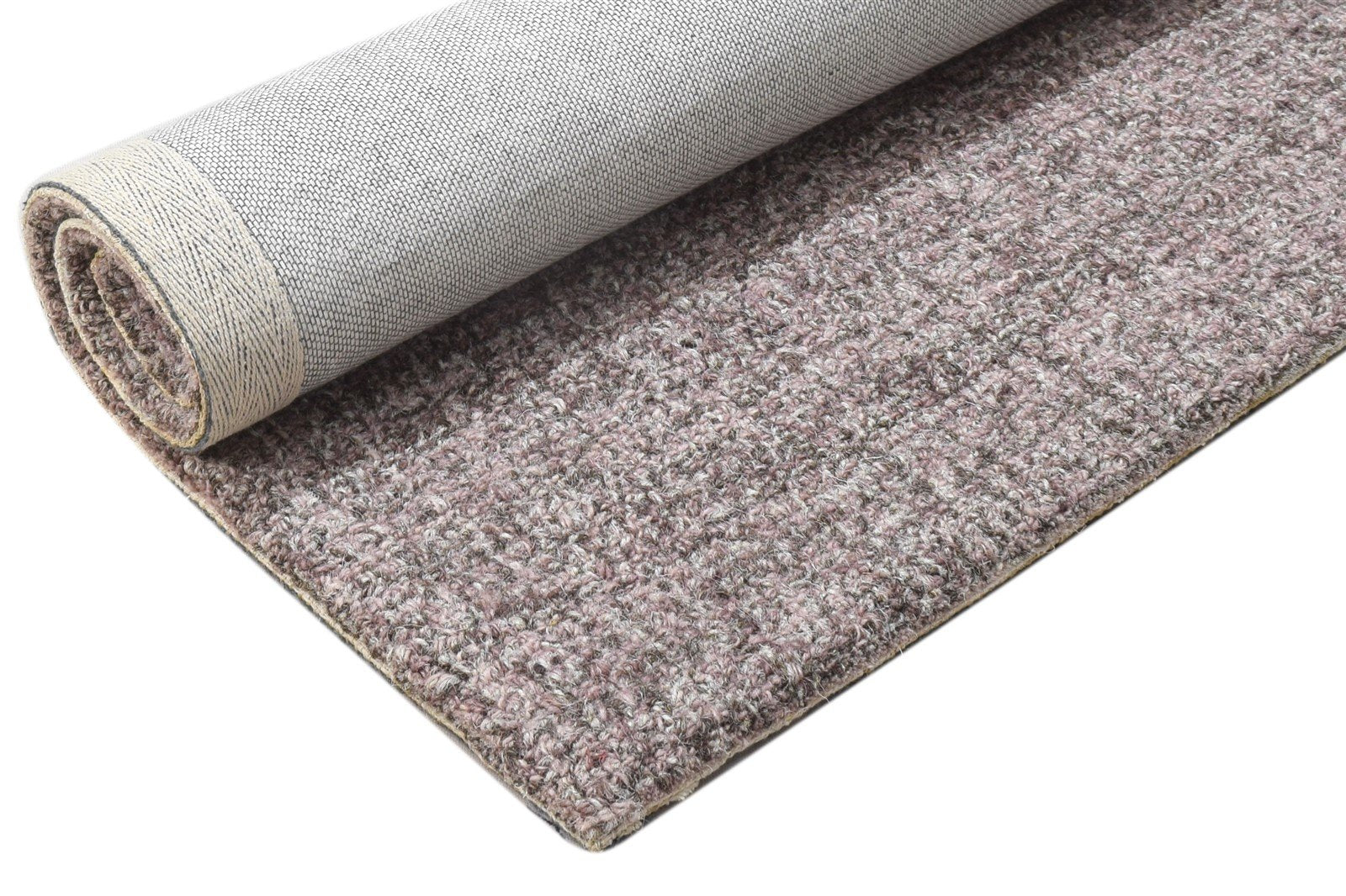 Hand Tufted Brown Wool Rug 2' X 3' Modern Scandinavian Solid Small Carpet Area Rug
