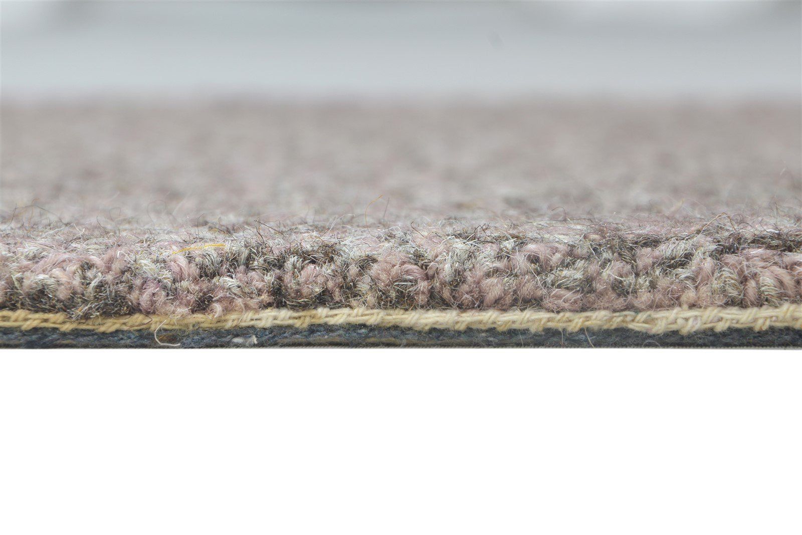 Hand Tufted Brown Wool Rug 2' X 3' Modern Scandinavian Solid Small Carpet Area Rug
