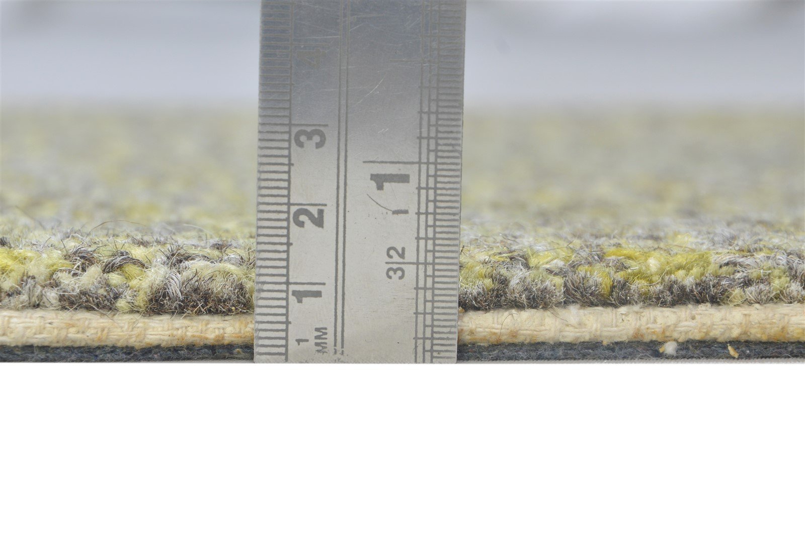 Hand Tufted Green Wool Rug 2' X 3' Modern Scandinavian Solid Small Carpet Area Rug