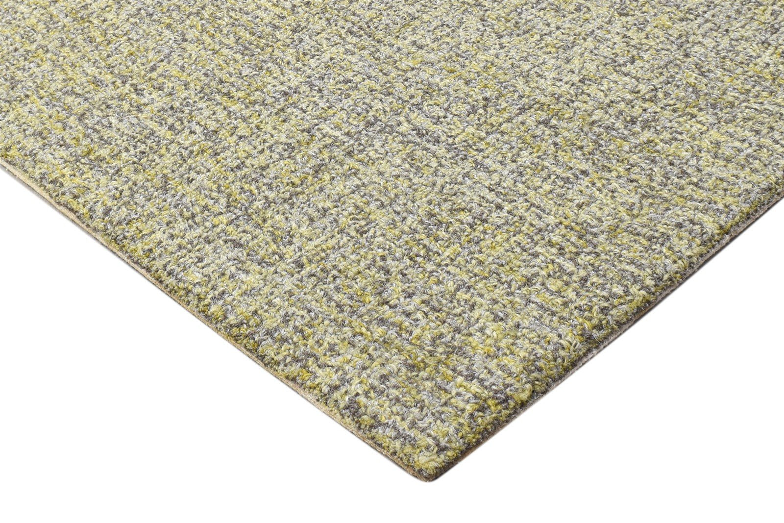 Hand Tufted Green Wool Rug 2' X 3' Modern Scandinavian Solid Small Carpet Area Rug