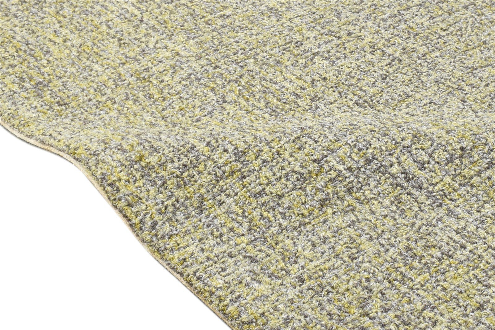 Hand Tufted Green Wool Rug 2' X 3' Modern Scandinavian Solid Small Carpet Area Rug