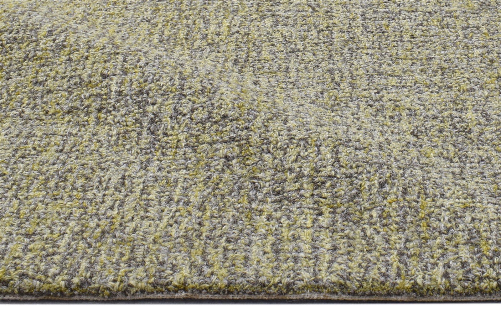 Hand Tufted Green Wool Rug 2' X 3' Modern Scandinavian Solid Small Carpet Area Rug