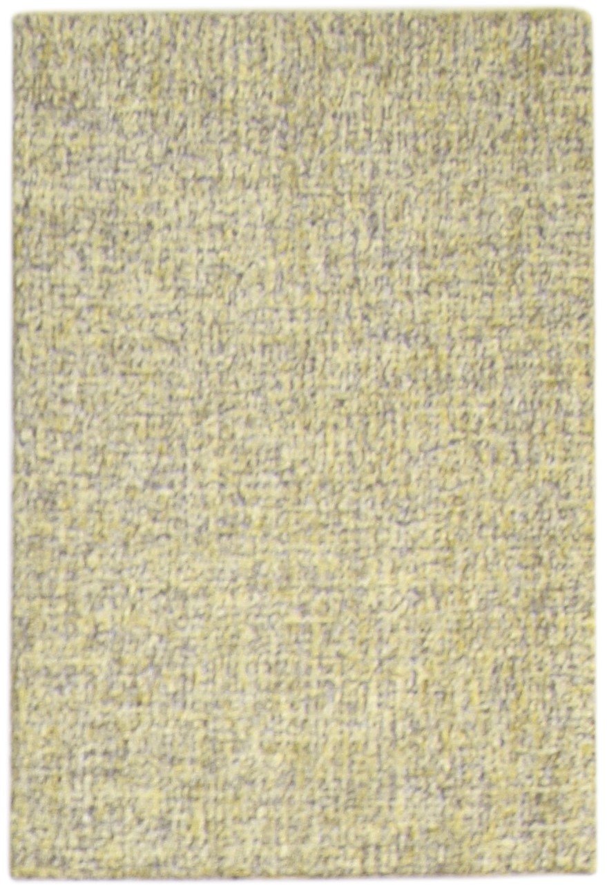 Hand Tufted Green Wool Rug 2' X 3' Modern Scandinavian Solid Small Carpet Area Rug