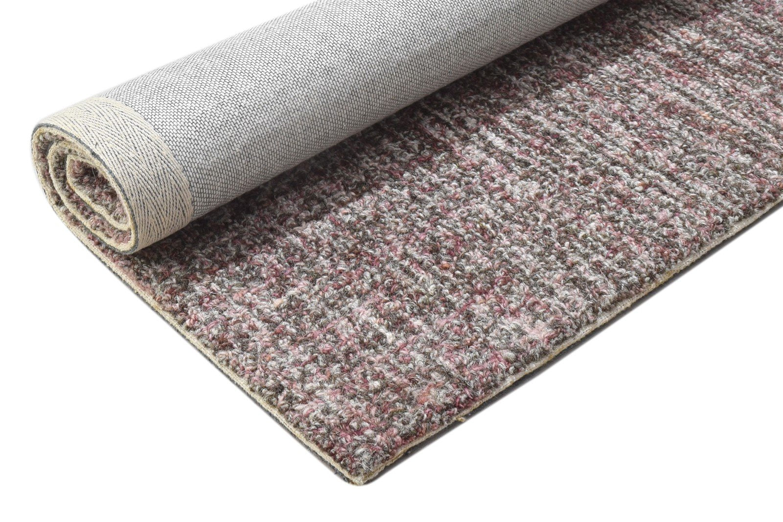 Hand Tufted Red Wool Rug 2' X 3' Modern Scandinavian Solid Small Carpet Area Rug