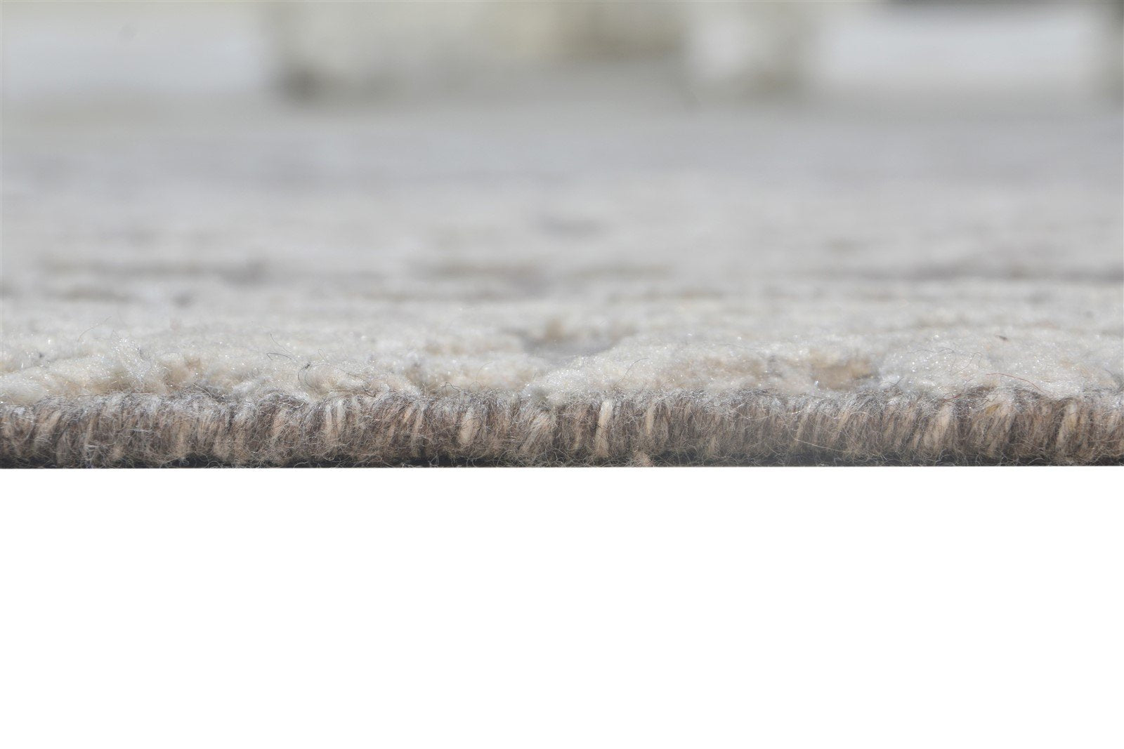 Handloom Grey Polypropylene Rug 5' X 8' Modern French Abstract Room Size Carpet Area Rug