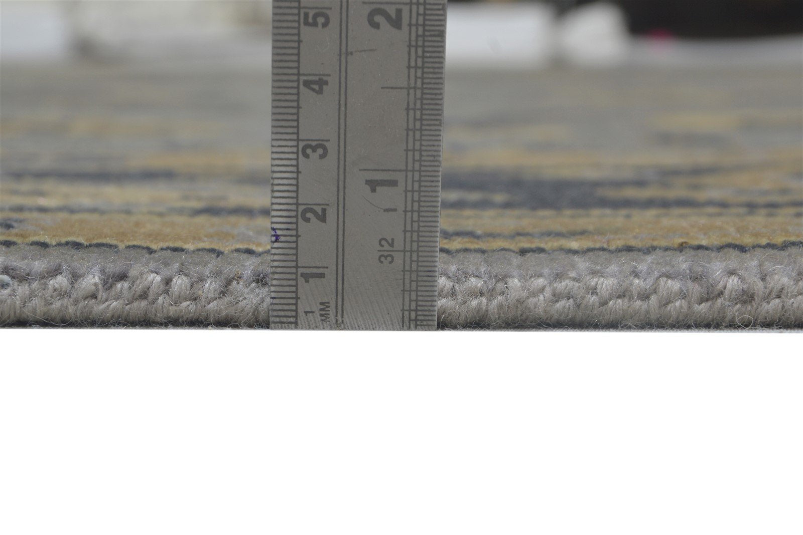 8' X 10' Rug Wool Grey Persian Hand Knotted Kashan Oriental Large Carpet Area Rug