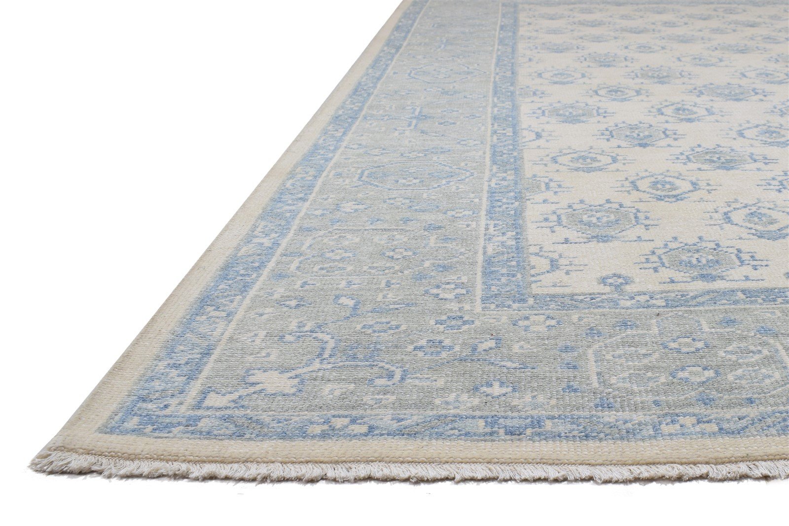 Wool Sand Rug 8' X 10' Persian Hand Knotted Bokhara Oriental Large Carpet Area Rug