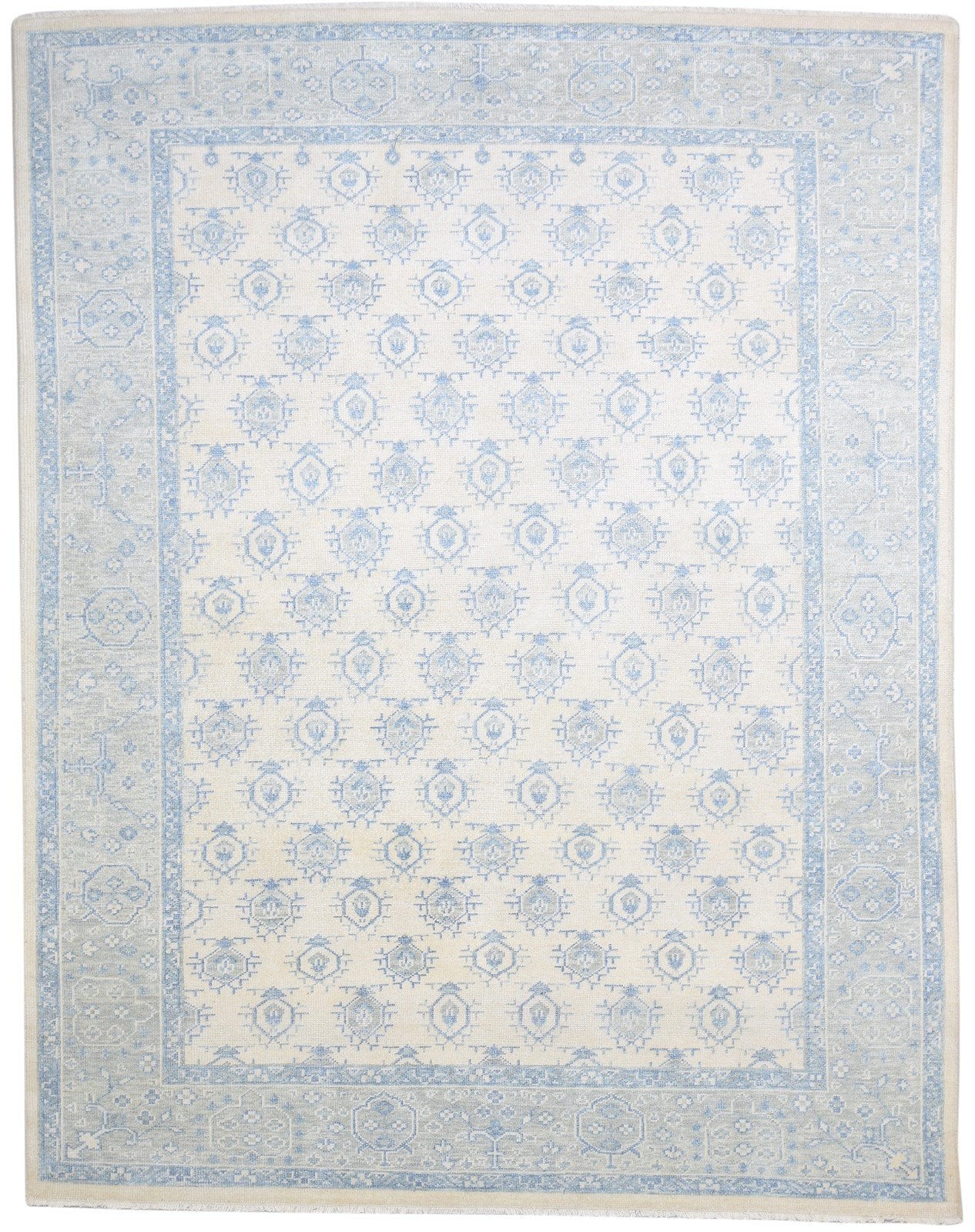 Wool Sand Rug 8' X 10' Persian Hand Knotted Bokhara Oriental Large Carpet Area Rug