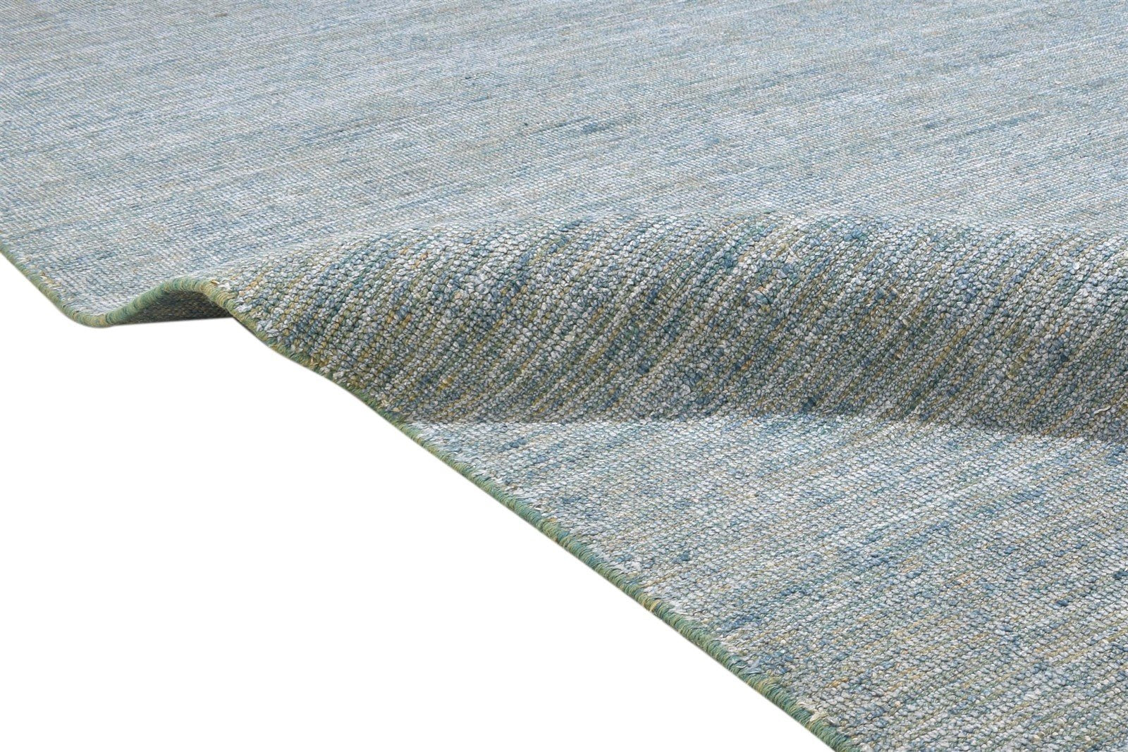 Dark Grey Jute / Silk Rug 6X9 Modern Hand Woven Scandinavian Solid Room Size Area Rug