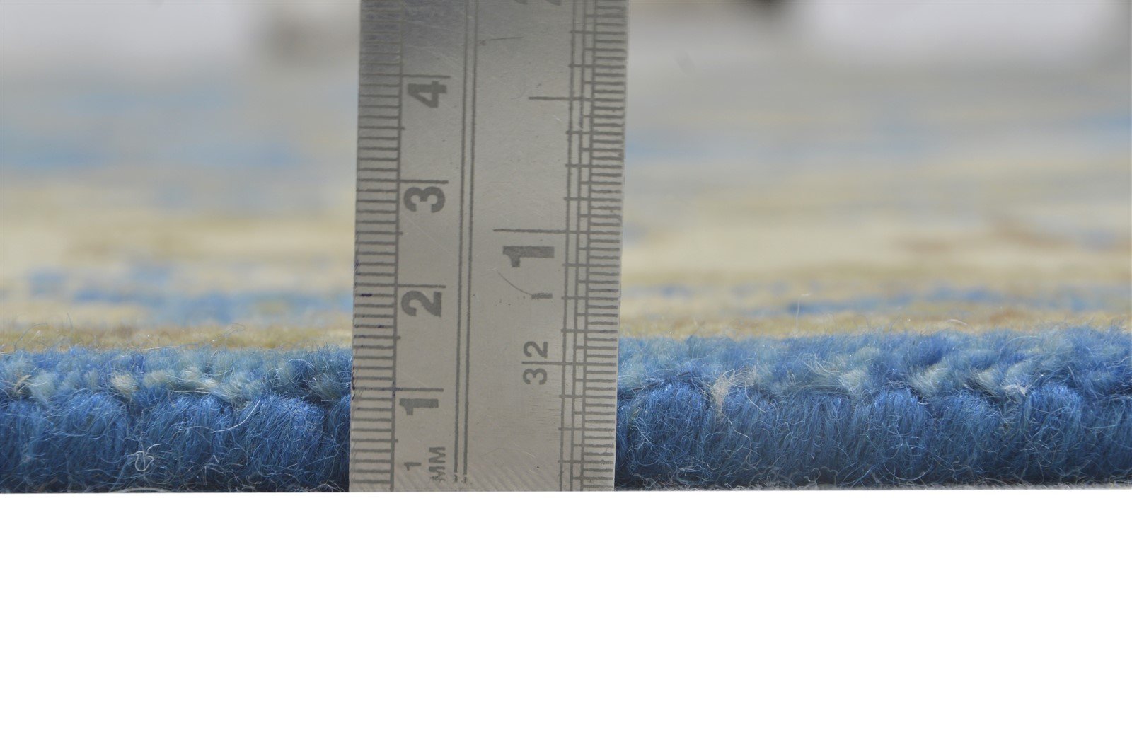Wool Blue Rug 8' X 10' Persian Hand Knotted Oushak Oriental Large Carpet Area Rug
