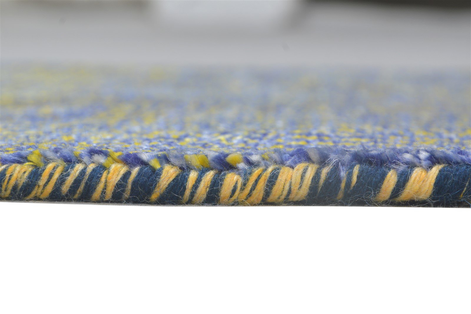 Wool / Silk Charcoal Rug 2X3 Modern Hand Knotted Grass Trellis Small Rug Area Rug