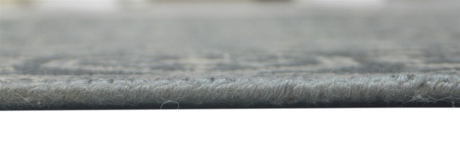 Wool Grey Rug 6' X 9' Persian Hand Knotted Bokhara Oriental Room Size Carpet Area Rug