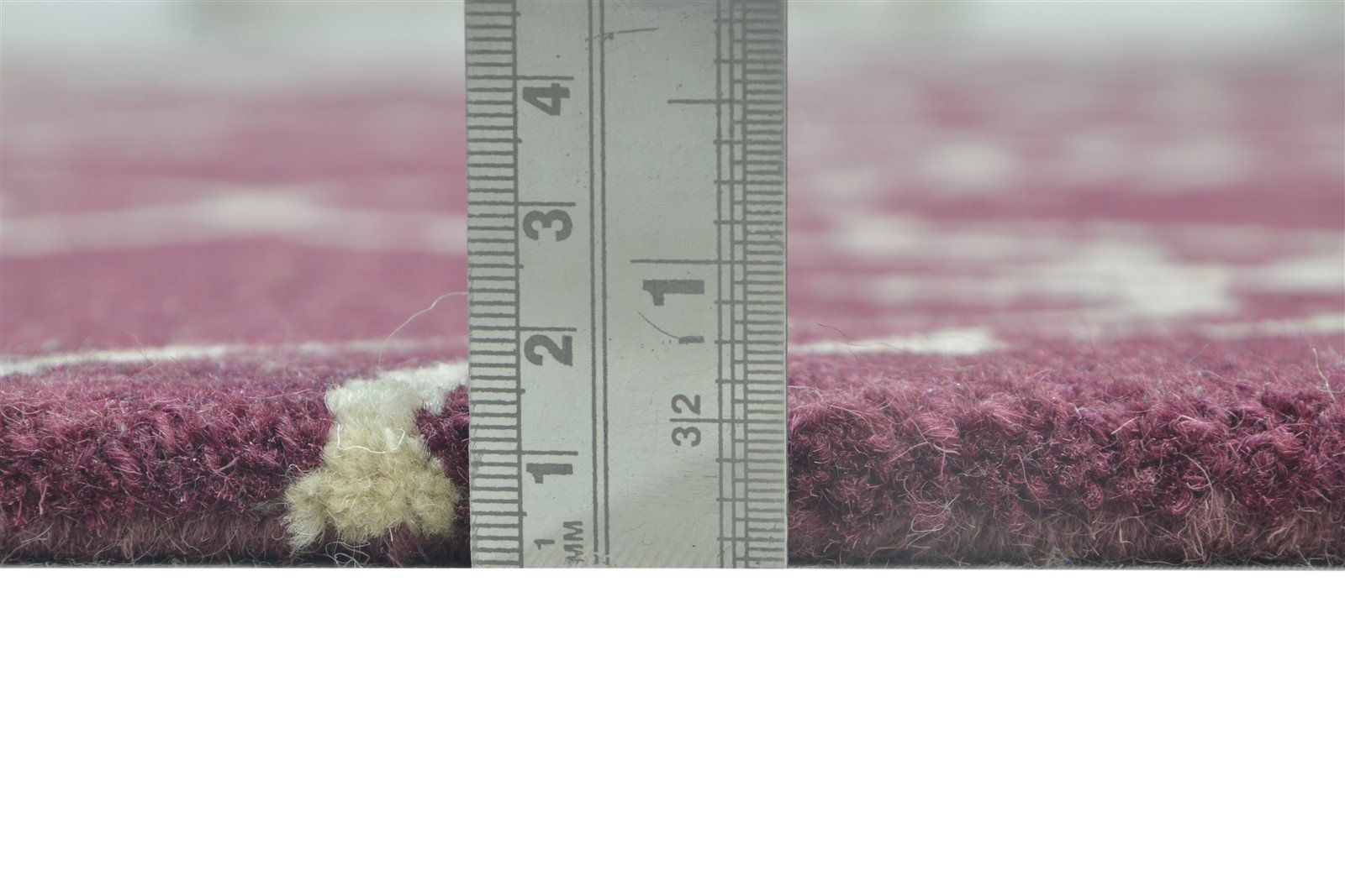 Hand Tufted Purple Wool Rug 5' X 8' Modern Moroccan Trellis Room Size Carpet Area Rug