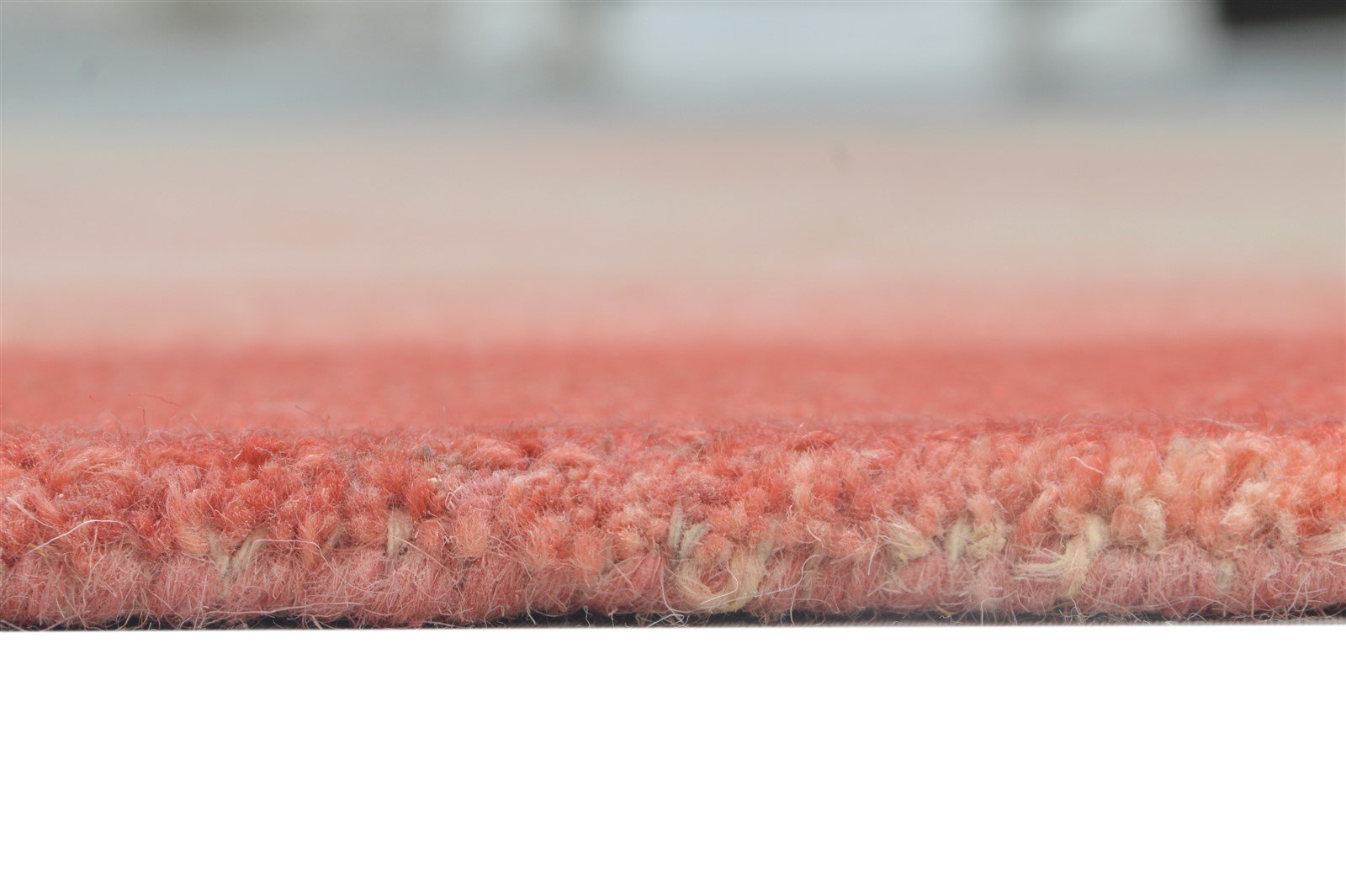 5' X 8' Rug Wool Red Modern Hand Tufted Shibori Tie Dye Room Size Carpet Area Rug