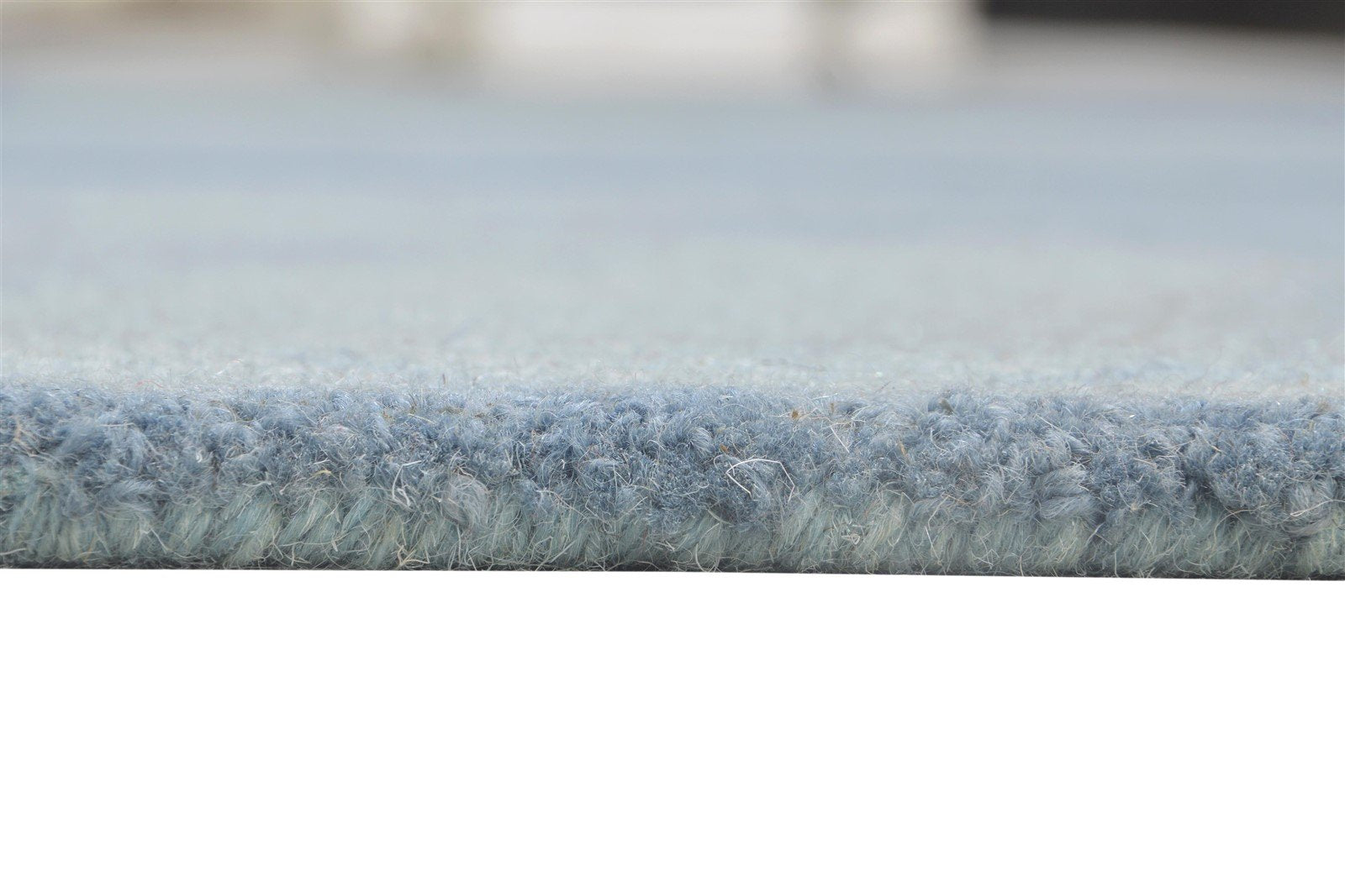 Hand Tufted Grey Wool Rug 8' X 10' Modern Shibori Tie Dye Large Carpet Area Rug