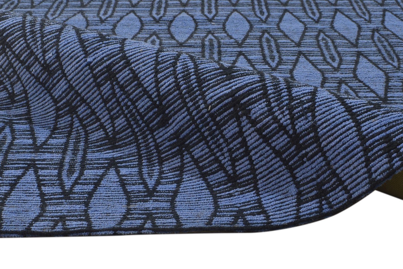 Phylys 5X7 Rug Jacquard Blue Modern Jacquard Loom Bohemian Oriental 7864467685525