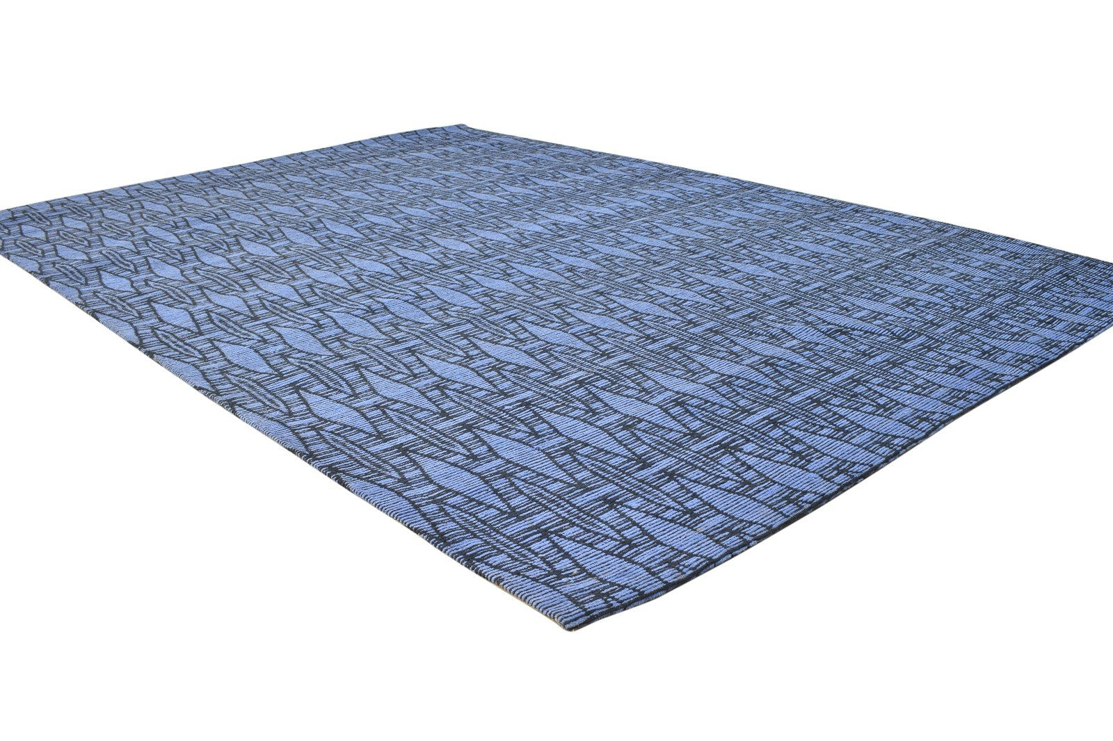 Phylys 5X7 Rug Jacquard Blue Modern Jacquard Loom Bohemian Oriental 7864467685525