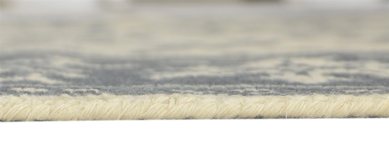 5X7 Rug Wool Ivory Persian Hand Knotted Sarouk-Indian Oriental Room Size Carpet 7864083284117