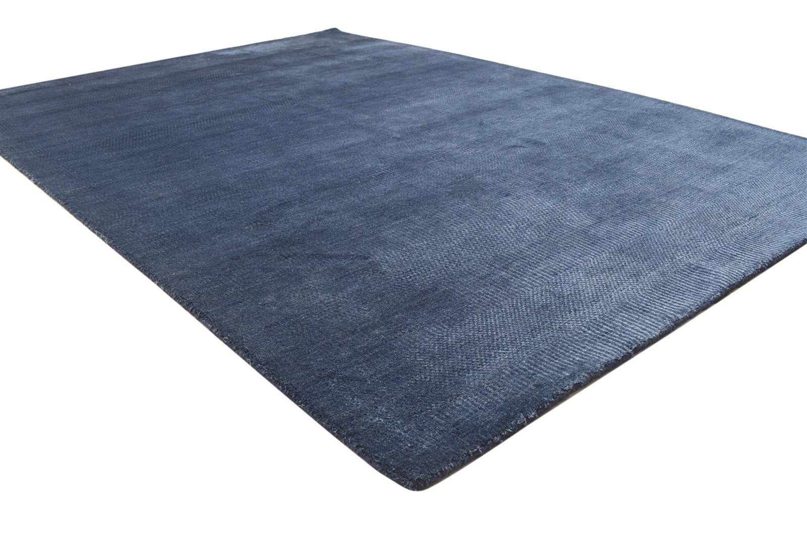 5X7 Rug Wool / Silk Black Modern Handloom Moroccan Grass Trellis Room Size 7864151998613