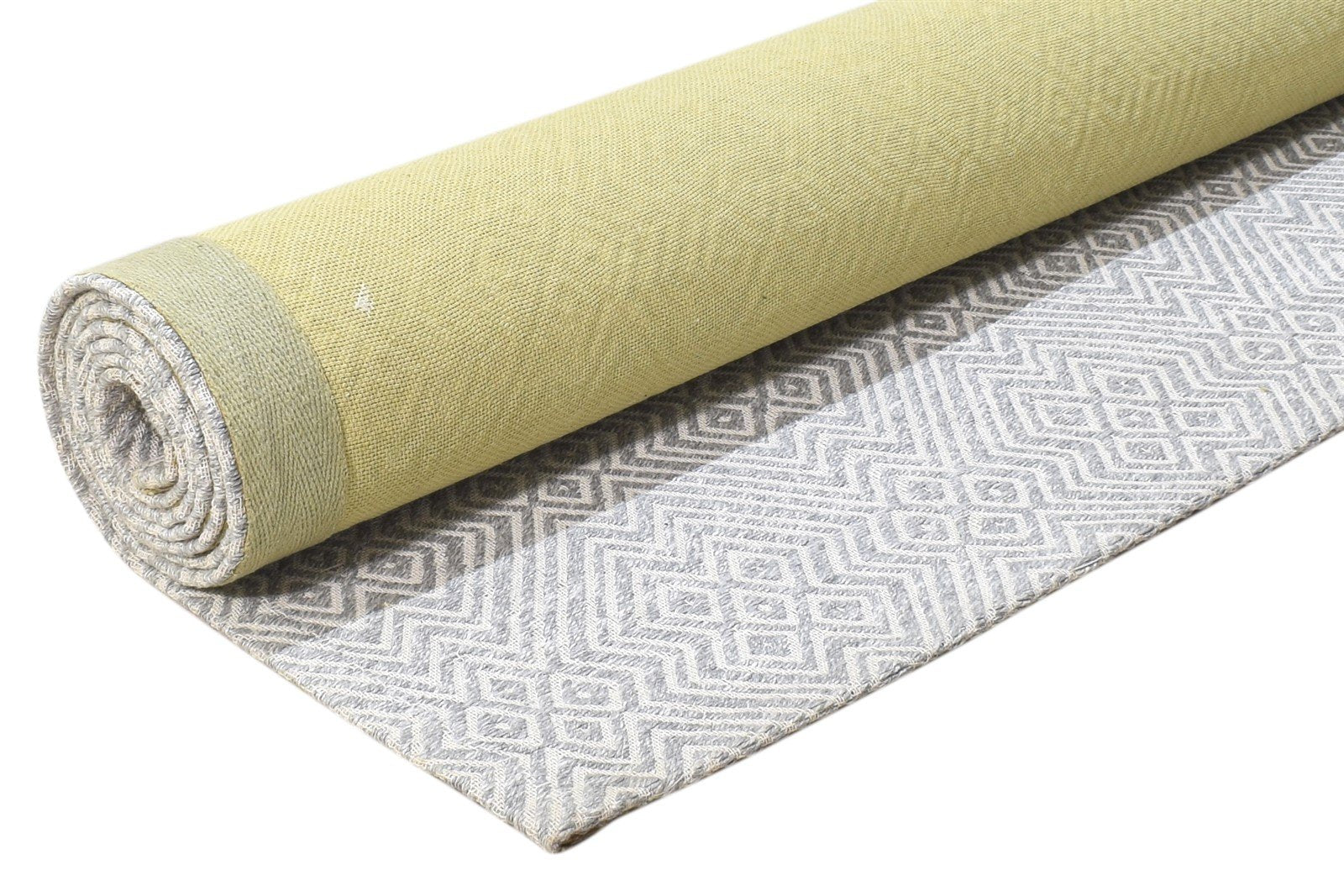 5X8 Rug Jacquard Grey Modern Jacquard Loom Scandinavian Geometric Room Size 7864464638101