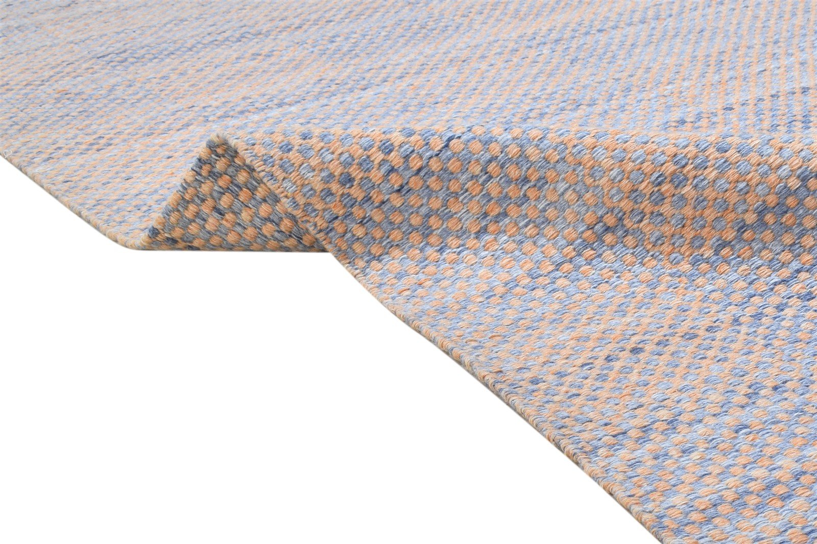 5X8 Rug Pet Yarn Beige Modern Hand Woven Scandinavian Geometric Room Size Carpet 7864164581525