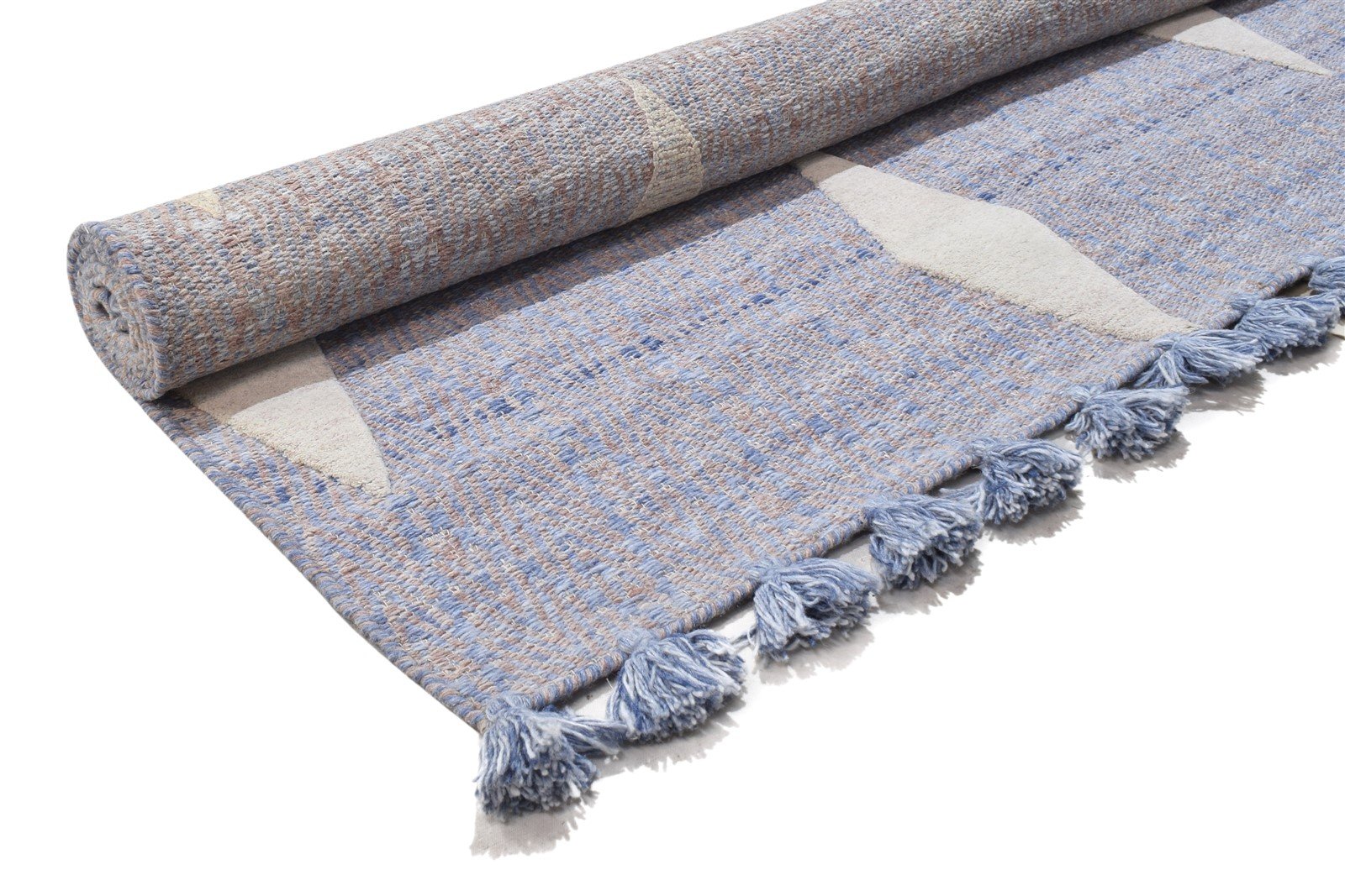 Brena 5X8 Rug Pet Yarn Purple Modern Jacquard Loom Moroccan Diamond 7864164384917