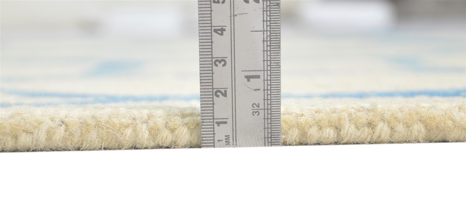 5X8 Rug Wool Ivory Modern Hand Tufted Scandinavian Geometric Room Size Carpet 7860686749845