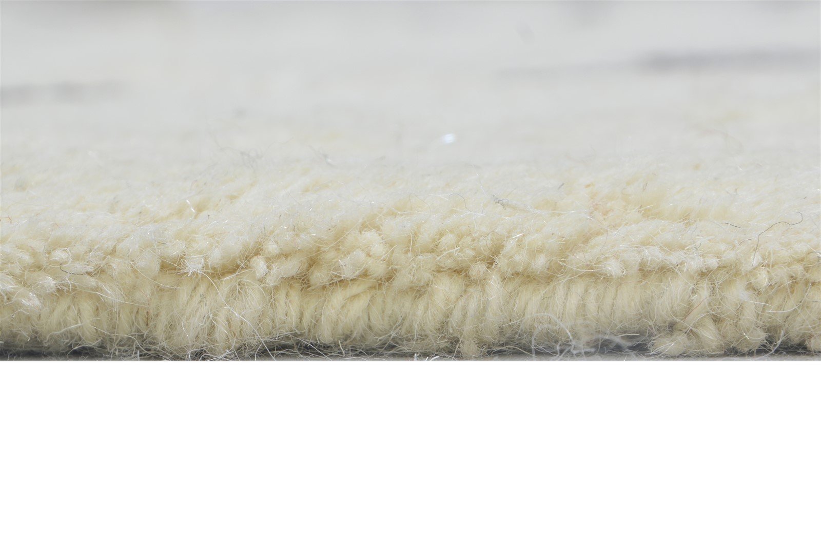 5X8 Rug Wool Off-White Modern Hand Knotted Scandinavian Abstract Room Size 7864897667221