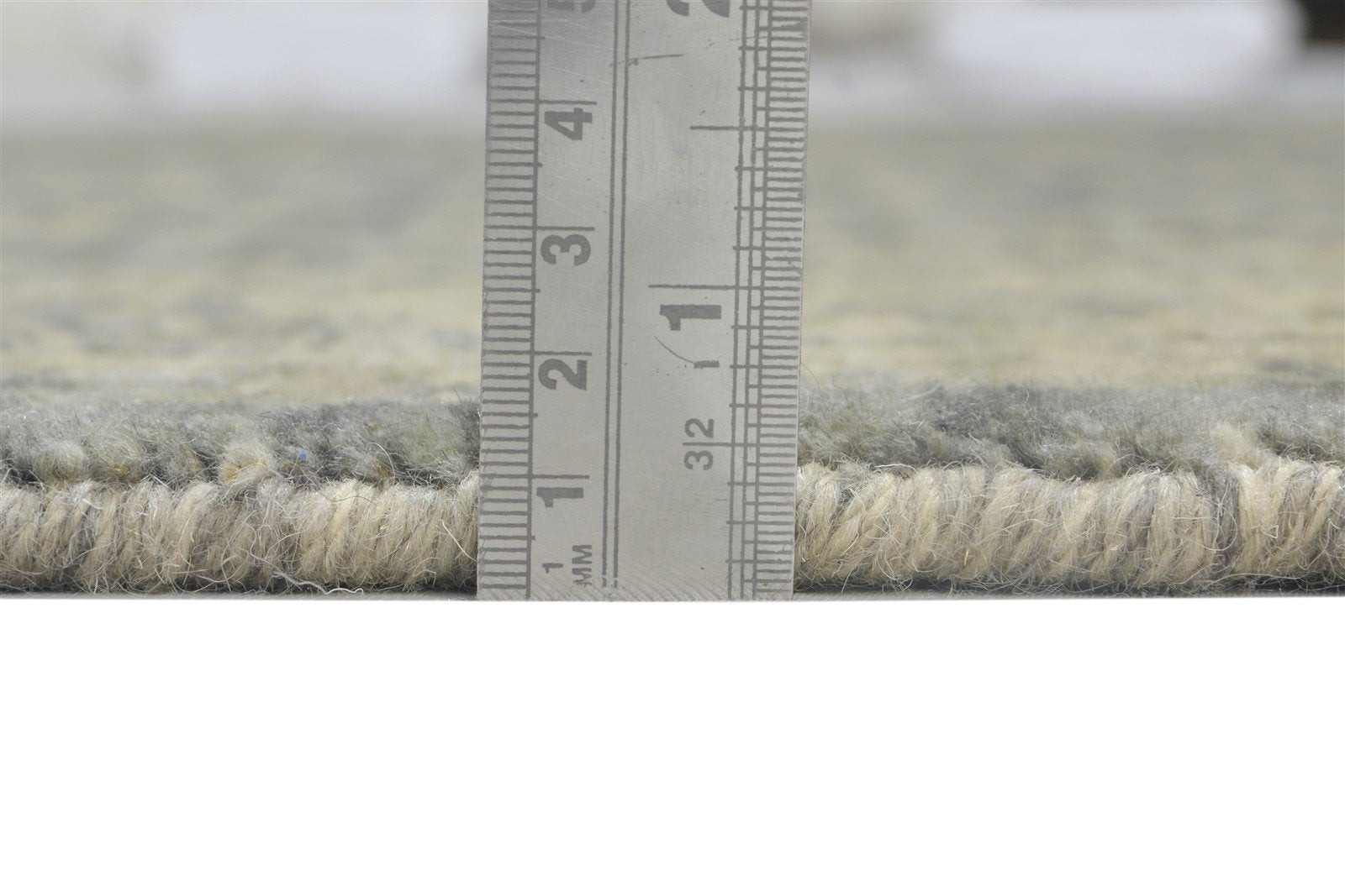 5X8 Rug Wool Silk Dark Grey Modern Jacquard Loom Oushak Oriental Room Size 7864145150101