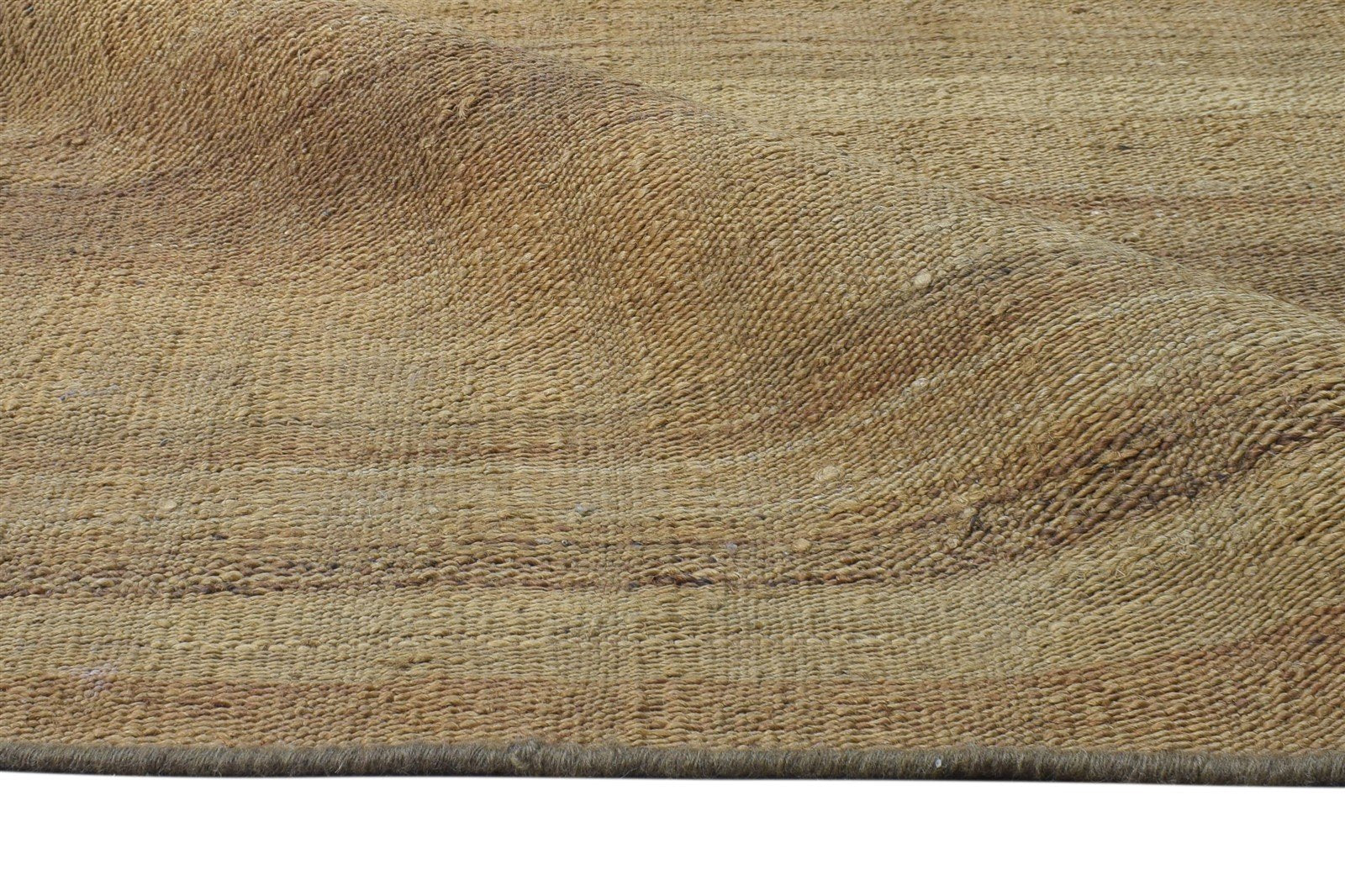 6' X 8' Rug Hemp Beige Modern Flatweave Scandinavian Solid Room Size Carpet 7865065930901