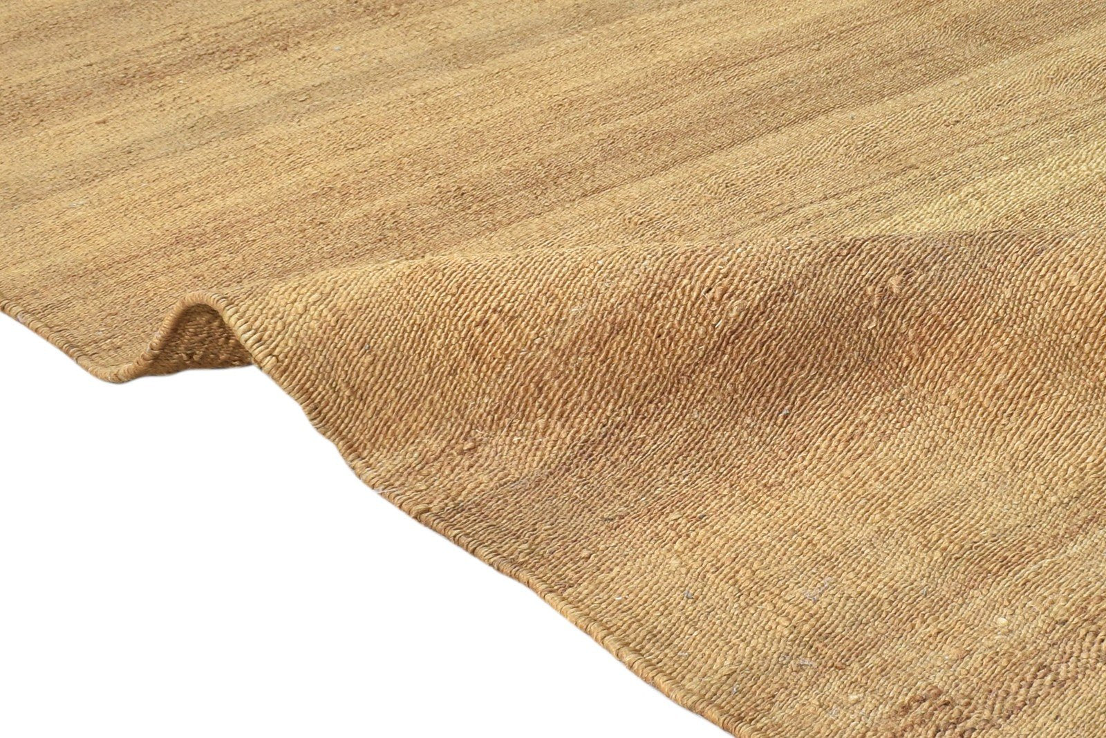 6' X 8' Rug Hemp Beige Modern Flatweave Scandinavian Solid Room Size Carpet 7865065930901