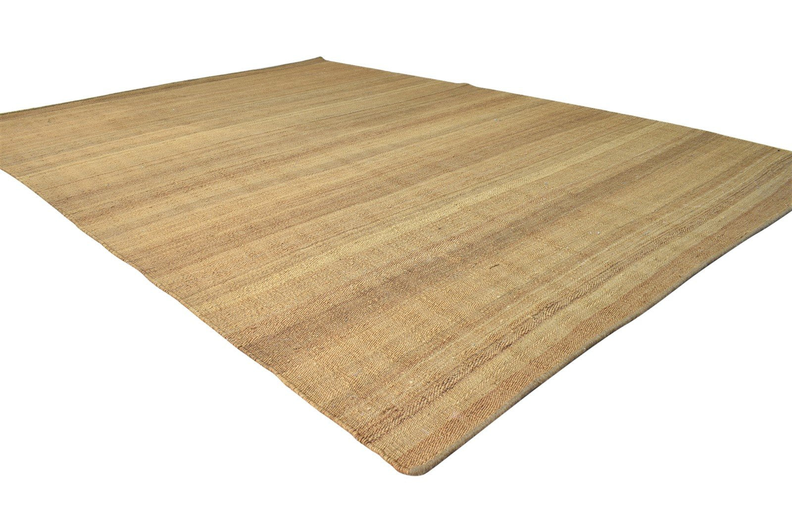6' X 8' Rug Hemp Beige Modern Flatweave Scandinavian Solid Room Size Carpet 7865065930901